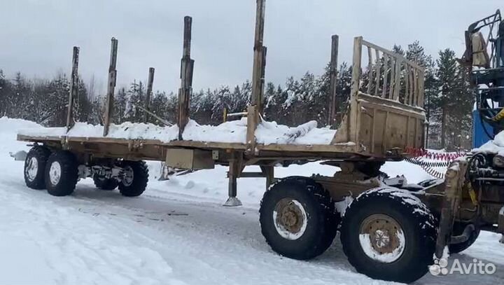 Урал лесовоз с манипулятором