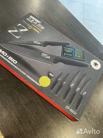 Набор кухонных ножей Zep-line 6шт