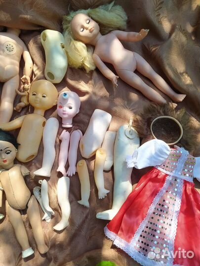 Запчасти для кукол СССР часть 15