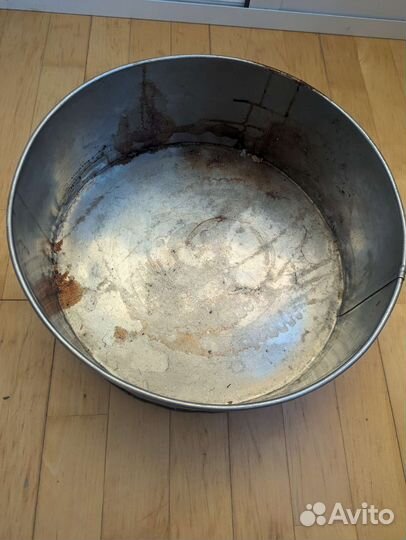 Таз самодельный из нержавейки