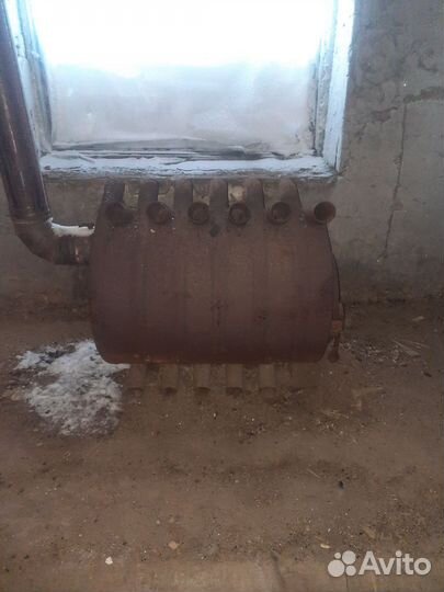 Чугунная печь для бани бу