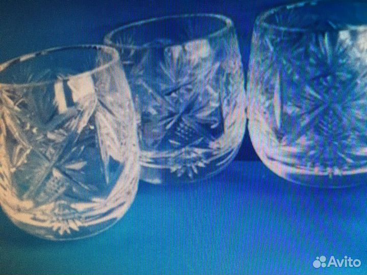 Стопки хрустальные непроливашки