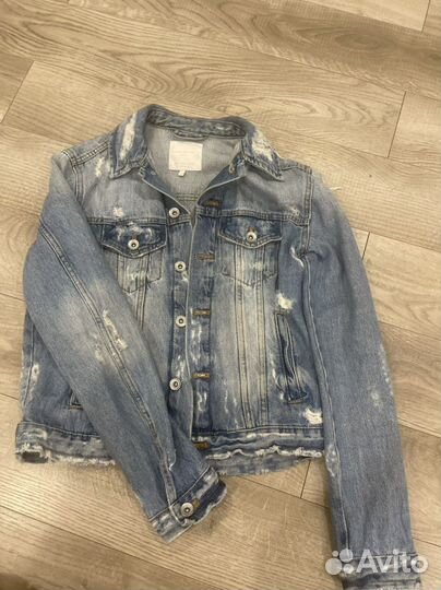 Джинсовая куртка женская Zara