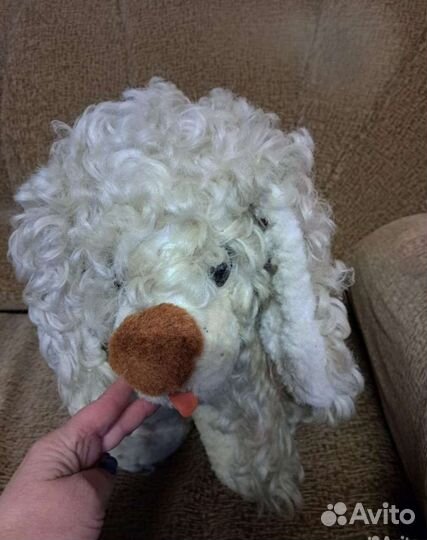 Собака плюшевая СССР