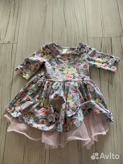 Платье для девочки 92