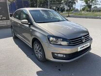 Volkswagen Polo 1.6 AT, 2019, 111 000 км, с пробегом, цена 1 100 000 руб.