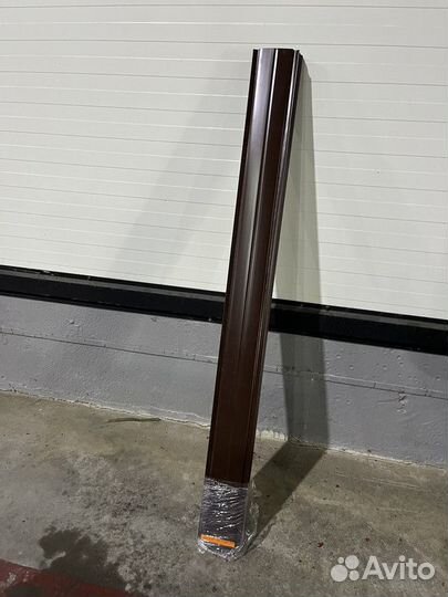 Штакетник полукруглый Ral 8017 156x1500 (0.5) шт