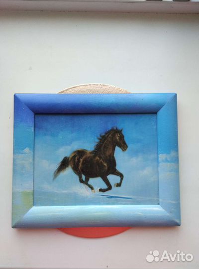 Картина с лошадью