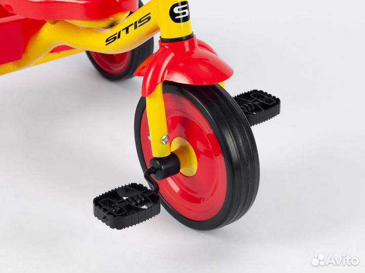 Велосипед трехколесный sitis STS116 (2023) Red-Yel