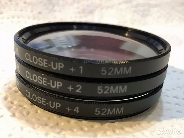 Набор макрофильтров на 52 мм
