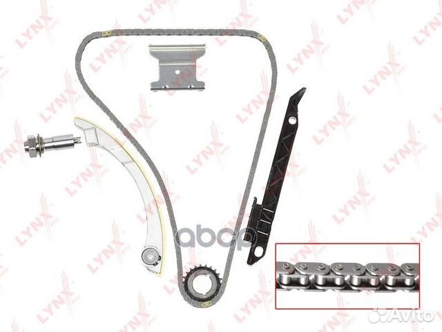 Комплект цепи грм TK0185 lynxauto