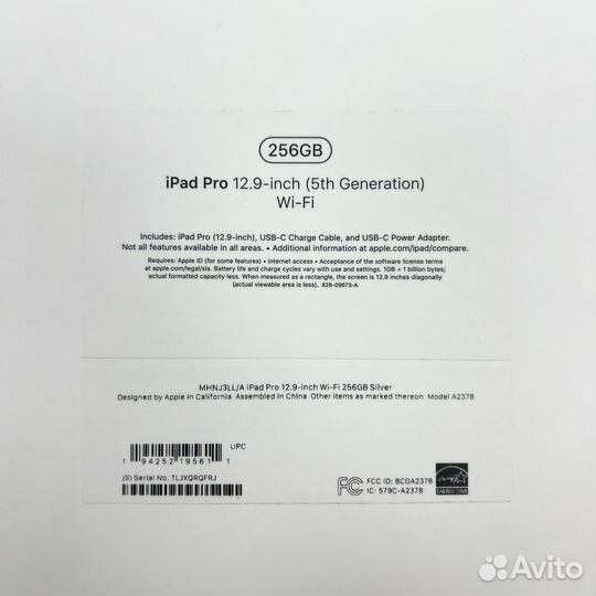 iPad pro 12.9-inch (5th Generation) 256GB Wi-Fi