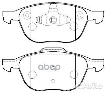 Колодки тормозные ford/mazda focus 2/C-MAX/3 04