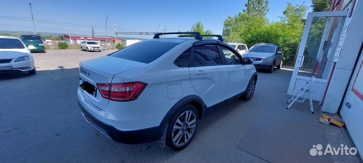 Багажник на крышу LUX city для Лада Веста седан