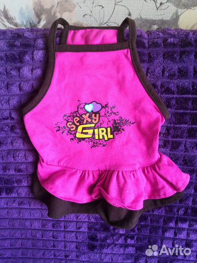 Платье для собак