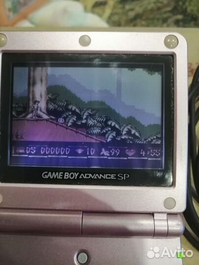 Gameboy advance sp розовый
