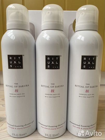 Гель-пенка The Ritual of Sakura набор