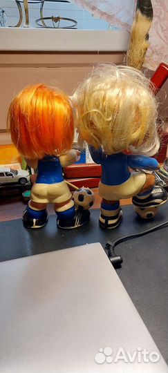 Резиновые футболисты. Производство Югославия