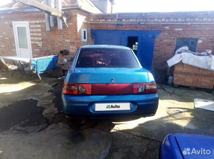 ВАЗ 2110 1.5 МТ, 1997, битый, 220 000 км