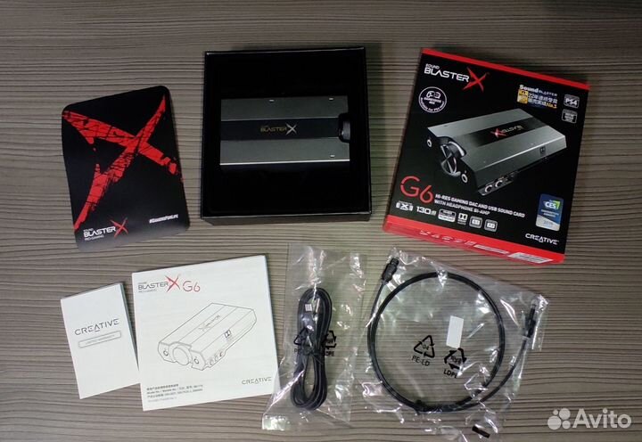 Внешняя звуковая карта Creative Sound Blaster G6