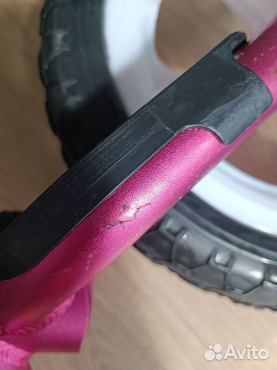 Беговел cruzee ultralight Eva розовый