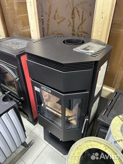 Печь-камин стальной для дома