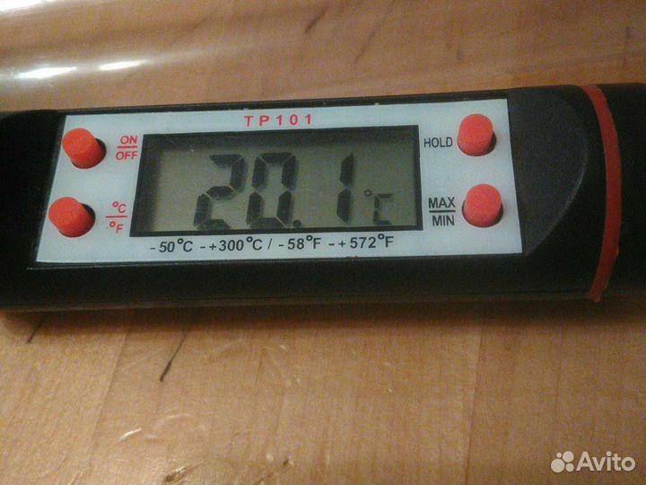 Электронный Термометр для пищи.мяса.почвы