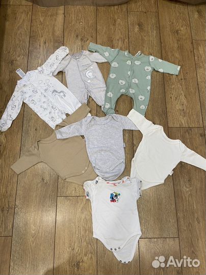 Детские вещи на мальчика от 0-3 мес