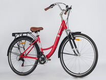 Велосипед sitis bella 28" (2023) красный