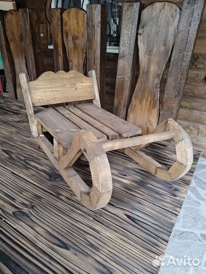 Саночки декоративные