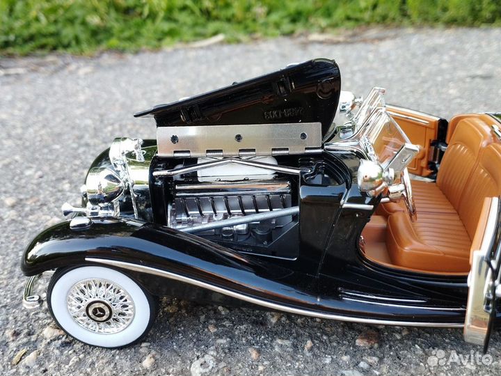 Mercedes-Benz 500 K ретро модель 1936 года 1:24