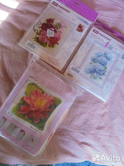 40х40 Ковровая наволочка Наб для рукоделия