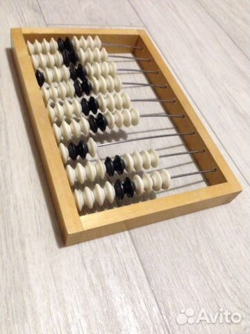 Счеты деревянные СССР бу