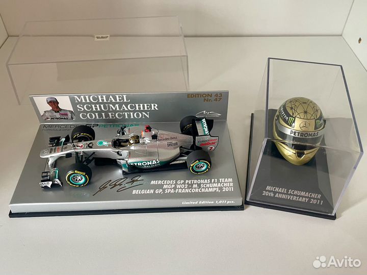 Модели F1 1:43 (сезон 2011)