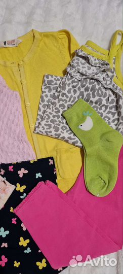Комплект одежды carter's, h&m на 4-6 лет