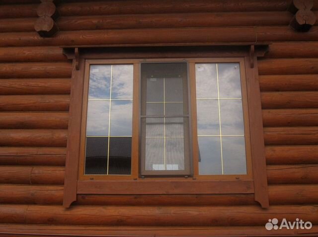 Деревянные окна фото снаружи