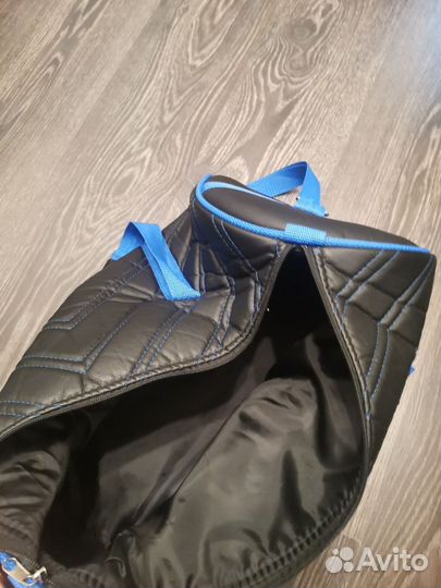 Сумка спортивная кожанная