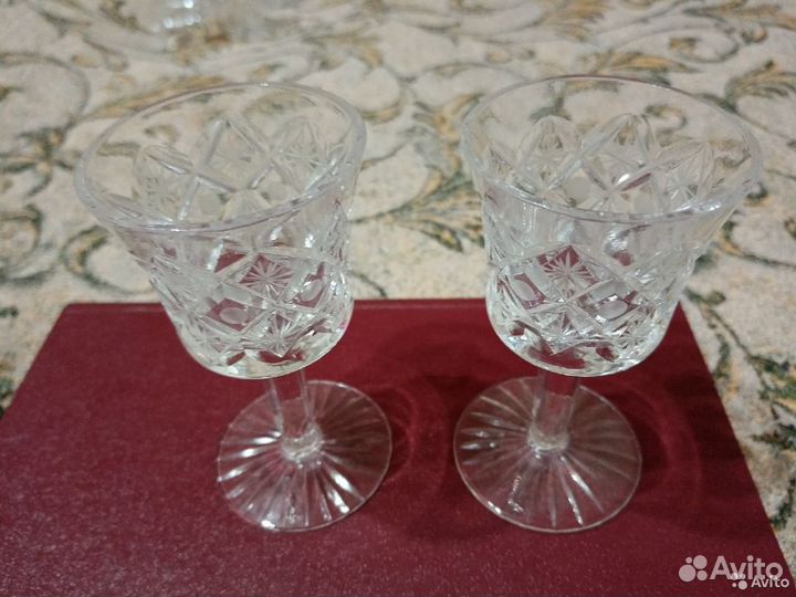 Хрустальные рюмки. СССР