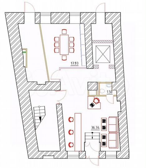 Аренда здания 673 м² ст. м. Трубная