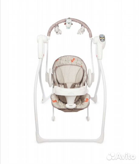 Электронные качели graco