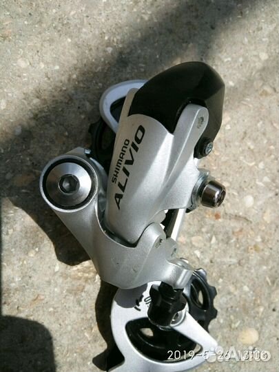 Задний вело переключатель shimano alivio m410