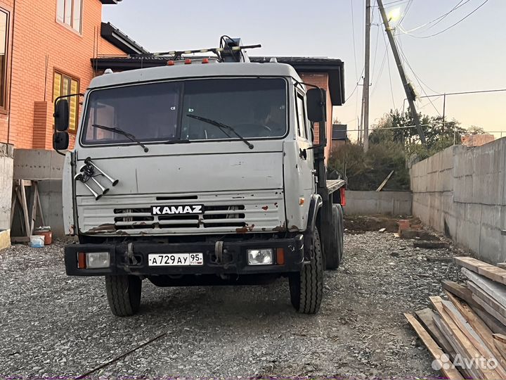 Камаз с манипулятором