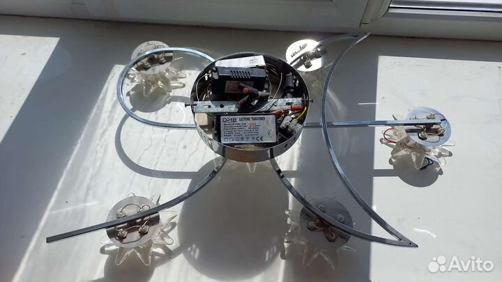 Люстра со светодиодами