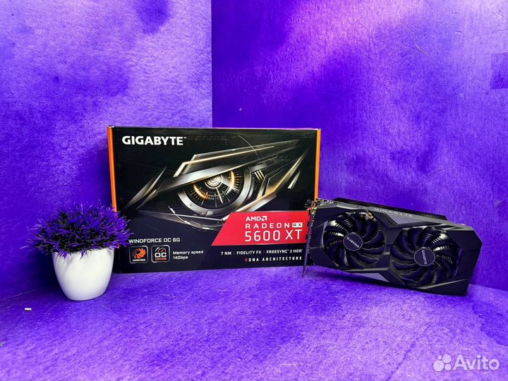 Видеокарта RX 5600 XT gigabyte