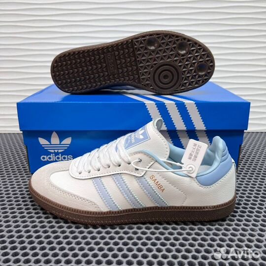 Adidas Samba Halo Blue