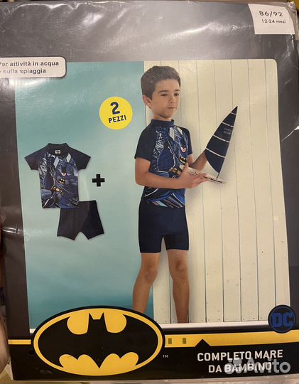 Костюм для плавания/пляжный новый 86/92