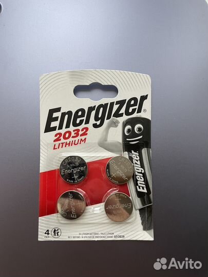 Батарейка Energizer в упаковке: 4 шт. Оптом