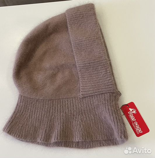 Снуд капор женский зимний