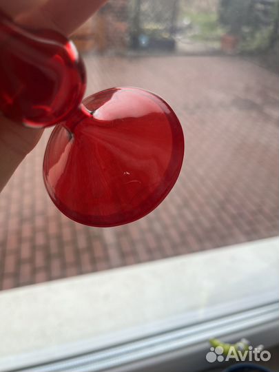 5 вазочек Лауша, Lauscha комплект(С нюансами)