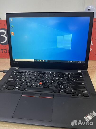 Ноутбук Lenovo T470 i5-6300U/8Gb/FullHD